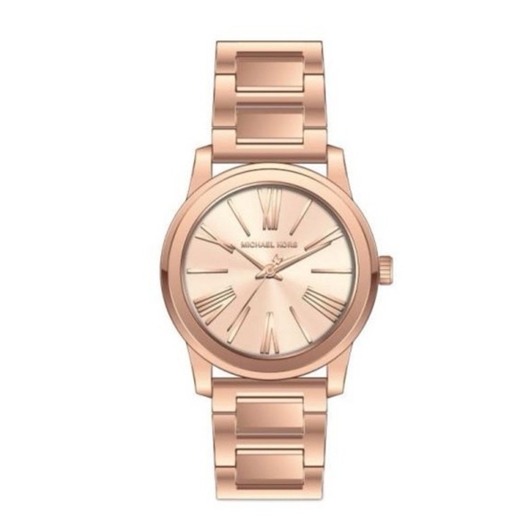 Michael Kors Hartman Rose Gold Watch - Picture 2 of 7
